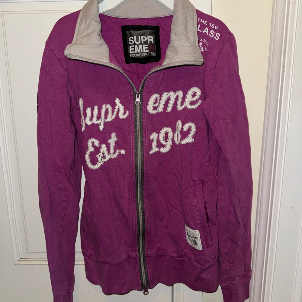 Horze Equestrian riding zip up sweatshirt